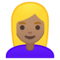 Žena: Střední Odstín Pleti, Blond Vlasy Žena: Střední Odstín Pleti, Blond Vlasy