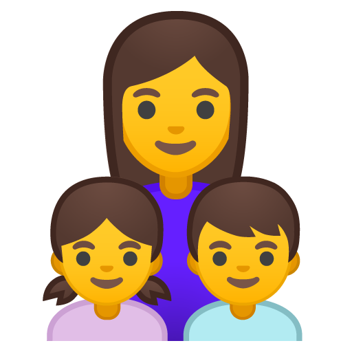 Famiglia: Donna, Bambina, Bambino