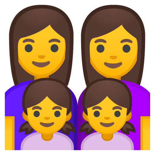Famiglia: Donna, Donna, Bambina, Bambina