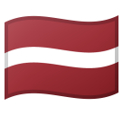 Bandiera: Lettonia