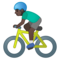 Ciclista Uomo: Carnagione Scura