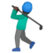 Golfista Uomo: Carnagione Scura