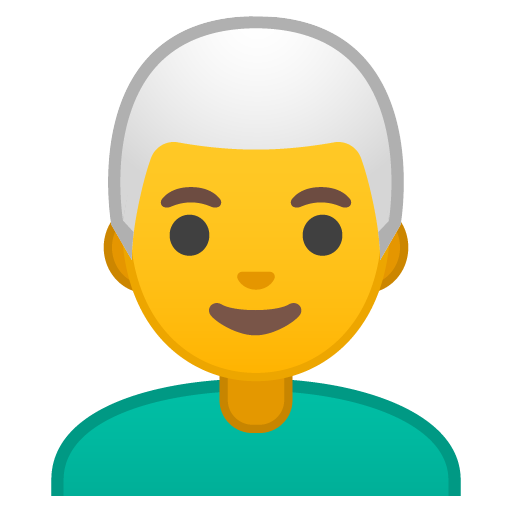 Uomo: Capelli Bianchi