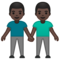 Due Uomini Che Si Tengono Per Mano: Carnagione Scura