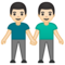 Due Uomini Che Si Tengono Per Mano: Carnagione Chiara