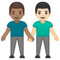 Due Uomini Che Si Tengono Per Mano: Carnagione Media, Carnagione Chiara