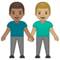 Due Uomini Che Si Tengono Per Mano: Carnagione Media, Carnagione Medio-Chiara