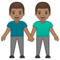 Due Uomini Che Si Tengono Per Mano: Carnagione Media