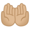 Mani Unite In Alto: Carnagione Medio-Chiara