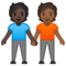 Persone Che Si Tengono Per Mano: Carnagione Scura, Carnagione Medio-Scura