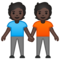 Persone Che Si Tengono Per Mano: Carnagione Scura