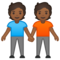 Persone Che Si Tengono Per Mano: Carnagione Medio-Scura