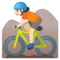 Ciclista Di Mountain Bike: Carnagione Chiara