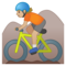 Ciclista Di Mountain Bike: Carnagione Medio-Chiara
