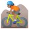 Ciclista Di Mountain Bike: Carnagione Media