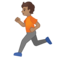 Persona Che Corre: Carnagione Media