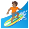 Persona Che Fa Surf: Carnagione Media