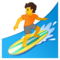 Persona Che Fa Surf