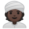 Persona Con Turbante: Carnagione Scura