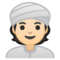 Persona Con Turbante: Carnagione Chiara