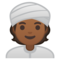 Persona Con Turbante: Carnagione Medio-Scura