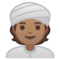 Persona Con Turbante: Carnagione Media