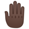 Dorso Mano Alzata: Carnagione Scura