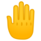 Dorso Mano Alzata