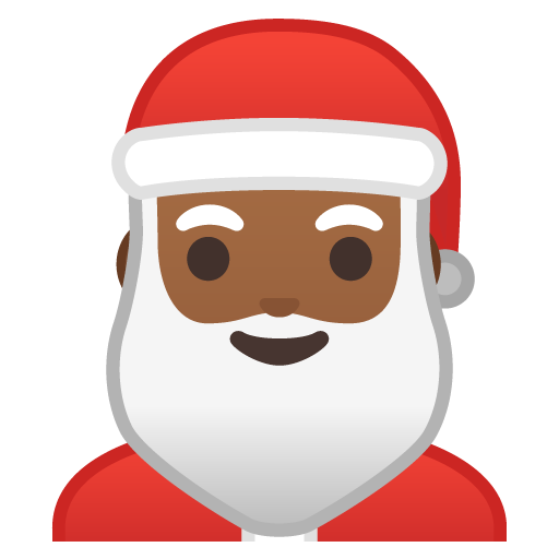 Babbo Natale: Carnagione Medio-Scura