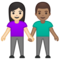 Donna E Uomo Che Si Tengono Per Mano: Carnagione Chiara, Carnagione Media