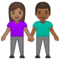 Donna E Uomo Che Si Tengono Per Mano: Carnagione Media, Carnagione Medio-Scura