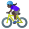 Ciclista Donna: Carnagione Scura