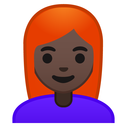 Donna: Carnagione Scura, Capelli Rossi