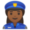 Poliziotta: Carnagione Medio-Scura
