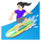 Surfista Donna: Carnagione Chiara