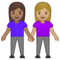 Due Donne Che Si Tengono Per Mano: Carnagione Media, Carnagione Medio-Chiara