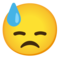Faccina Abbattuta Sudata