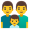 Famiglia: Uomo, Uomo, Bambino