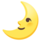 Faccina Primo Quarto Di Luna