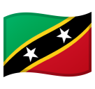 Bandiera: Saint Kitts e Nevis