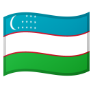 Bandiera: Uzbekistan