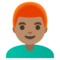 Uomo: Carnagione Media, Capelli Rossi