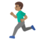 Uomo Che Corre: Carnagione Media