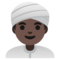 Uomo Con Turbante: Carnagione Scura