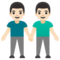 Due Uomini Che Si Tengono Per Mano: Carnagione Chiara
