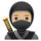 Ninja: Carnagione Medio-Chiara