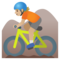 Ciclista Di Mountain Bike: Carnagione Medio-Chiara