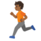 Persona Che Corre: Carnagione Medio-Scura