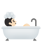 Persona Che Fa Il Bagno: Carnagione Chiara