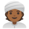 Persona Con Turbante: Carnagione Medio-Scura